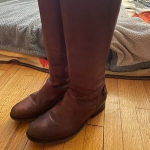 Frye Melissa Cognac Boots